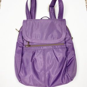 NWOT Travelon Purple Anti-Theft Backpack